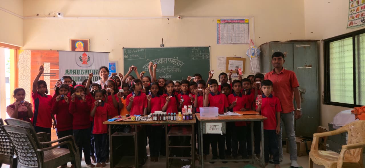 Z.P.PANAVI BUDRUK VAIJAPUR SCHOOL - HEALTH CHECKUP CAMP- 29/11/2025
